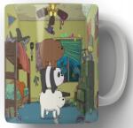 BestSub Bögre Fényes 330 ML Közöttünk Macik Mese Ajándék Ötlet Grafika (1979)