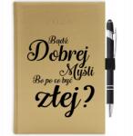  Naptár 2026 Arany Határidőnapló A5 Motivációs Ajándék Miért Rossz A Toll (KALENDARZ A5 2026 TERMINARZ PO CO ZŁEJ)