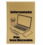  Naptár A5 2026 Arany Tervező Tanárnak Informatika Úr *Név* Wz (Kalendarz A5 2026 Informatyka Pan *Imię*)