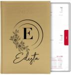 FunnyCase Naptár Arany Könyv Határidőnapló A5 2026 Tervező Szerkesztés Monogram Minták (Kalendarz DLA EDYTY MONOGRAM)