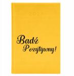  Naptár A5 2026 Sárga Vicces Határidőnapló Munkahelyre Légy Pozitív! Minták (Kalendarz 2026 Żółty Bądź Pozytywny!)