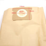  Sac hartie pentru aspirator industrial 80*40cm 30L NR. 183