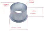 Barracuda Cilindru Piston Compresor Auto De Aer Fara Ulei Nr. 2624