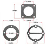  Set garnituri cap compresor 51mm SPC113