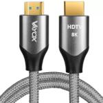 HALTIMO 2 m cablu HDMI 2.1 cu rezoluție 8K VA-0329-2