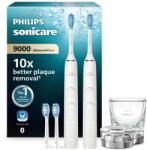 Philips Periuta electrica Philips Sonicare DiamondClean 9000 HX991462 Alb Tehnologie sonica 4 moduri de curatare (HX9914/62) Periuta de dinti electrica