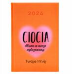  Naptár A5 2026 Narancssárga Anya tervező laza változatban Nagynéninek Wz (Kalendarz Pomarańcz Mama W Wersji Wyluzowanej)