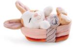 NICI Jucarie de plus NICI Hase 48707 iepuras gri 12 cm super moale ideal pentru cadouri (48707)