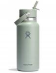 Hydro Flask Szívószálas kulacs Hydro Flask Wide Mouth Straw Cap 946 ml tonal agave (W32CFS374)