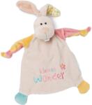 NICI Schmusetuch Hase Kleines Wunder 25x25 cm Material Plush BejMulticolor (46733)