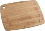 FACKELMANN Schneidbrett Tropical Bambus 30x23 cm Robust si Usor de Curatat (37721) Tocator