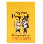  Naptár A5 2026 Sárga Barátnőnek Mindkettő Ugyanúgy Pie*alsó Minták