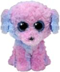 Ty Jucarie de plus Ty Beanie Boos Flora 15 cm ochi stralucitori albastri roz si albastru (T37389)