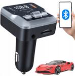 VERK GROUP Transmitter fm mp3 kihangosító 2xusb c bluetooth 5.3 12v sd kártya (10148)