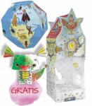 Monumi Sárkány ház és földgömb kifestő készlet (MZC-000101)