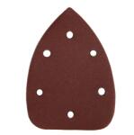 Detoolz Set hartie abraziva P120 135x95 mm, 6 gauri, Detoolz, 10 bucati (DZ-SE237-S010-G01)