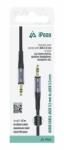  iPEAX adapter 3, 5 mm-es jack / 3, 5 mm-es jack 1, 5 m - fekete (90010140)