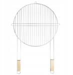 Mirpol Kerek grillrács fa nyéllel 51 cm (5905610256326)