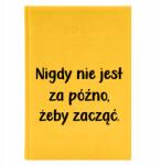  Naptár A5 2026 Sárga Tervező Lusta Soha Nem Késő Vicces Wz (Kalendarz 2026 Żółty Nigdy Nie Jest Za Późno)