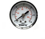 VEPA Manometru presiune aer Vepa D200 4, 0-12 bar, filet posterior 1 4 , D63 mm (D200/4)