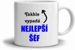 Fehér kerámia bögre 330ml képpel - best boss (HRNEK-90X82-BILY-408)