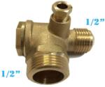 ABAC Supapa de sens pentru compresor de aer 1 2 M - 1 2 M, Abac (9048007)