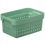  Kosár Tároló Kosár Organizer Seoul Zöld 26x18x12, 6CM (wkład mały plastikowy kuchenny żywność atest)