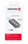 SWISSTEN átalakító Lightning (m)/USB-C(f) (55500400)