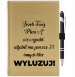  Naptár 2026 Arany Motivációs Ajándék Lazítás Fogantyú Radír Toll (KALENDARZ A5 2026 TERMINARZ WYLUZUJ)