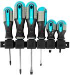 Detoolz Set 6 surubelnite Detoolz SL/PH cu maner ergonomic si suport (DZ-SM3011-G01)