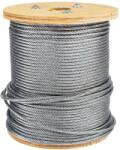 Micul Fermier Tambur cu cablu de otel zincat 3 mm, 100 m, Micul Fermier (MF-CB7005-G01)