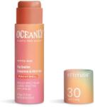 ATTITUDE Lip Balm SPF 30, Peachy Shell с Цинк Оксид, Oceanly-Phyto-Sun, ATTITUDE