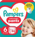Pampers Scutece-chilotel Active Baby Pants Marimea 6 13 kg-19 kg, 84 bucati, Pampers