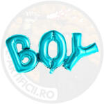 PartyDeco Balon din folie boy, 67 cm, albastru (FB8M-001)