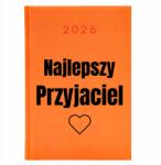  Naptár A5 2026 Narancssárga Napi Határidőnapló A Legjobb Barátnak (Kalendarz Pomarańczowy Najlepszy Przyjaciel)