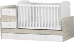 Arbor Трансформиращо се легло Arbor - Baby & Junior, 179 х 77 cm, дъб гоби + бял (BJ23247) - baby