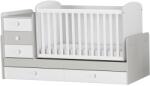 Arbor Трансформиращо се легло Arbor - Baby & Junior, 179 х 77 cm, кашмир + бял (BJ23211) - baby