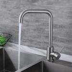  Rozsdamentes acélból készült álló konyhai csaptelep (2862)