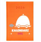  Naptár A5 2026 Narancssárga Napi tervező Szakács Naptár Név (Kalendarz Pomarańczowy Kalendarz Imię)