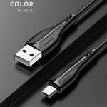  USMS micro USB kábel töltéshez és szinkronizáláshoz / 1m - fekete (801203445A)