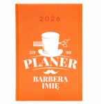  Naptár A5 2026 Narancssárga határidőnapló Barbera tervező Barbera minták (Kalendarz Pomarańczowy Planer Barbera)