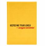 FunnyCase Naptár A5 2026 Sárga Tervező Ajándék Pedagógusnapra Értékeket tanít (Kalendarz Żółty Uczysz Wartości)