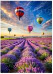  27x19, 5cm-es (35 darabos) kirakó képpel - levendulák feletti repülés (PUZZLE-27X19-35-44)