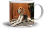  Fehér kerámia bögre 330ml képpel - Beagle (HRNEK-90X82-BILY-98)