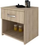 haaus Noptiera Remi, 1 Sertar, Stejar Sonoma, 40 x 35 x 40 cm (911485)