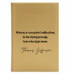  Könyvnaptár A5 2026 Arany Napi Tervező Hiszek A Boldogságban Mix Wz (Kalendarz A5 2026 Wierzę W Szczęście)