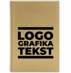 FunnyCase Könyvnaptár 2026 Arany Az Ön Logója Szöveg Személyre Szabás Grafika (KALENDARZ 2026 TWOJE LOGO TEKST GRAFIKA PERSO)