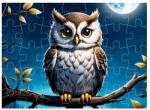  Puzzle 27x19, 5cm (35 darab) képpel - bagoly (PUZZLE-27X19-35-20)