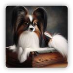  65x65mm négyzetes mágnes - elegáns papillon (MAGNET-65X65-CTVEREC-7)