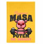 FunnyCase Naptár A5 2026 Sárga Tervező Edzőnek Az Edzőteremben Először Tömeg Wz (Kalendarz 2026 Żółty NAJPIERW MASA)